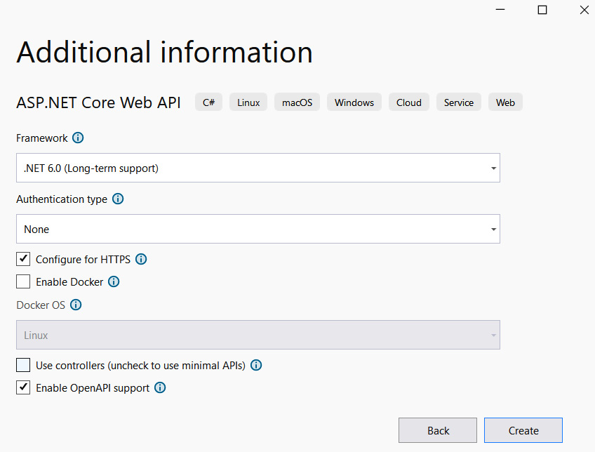 Figure_3.1 - Visual Studio scaffold